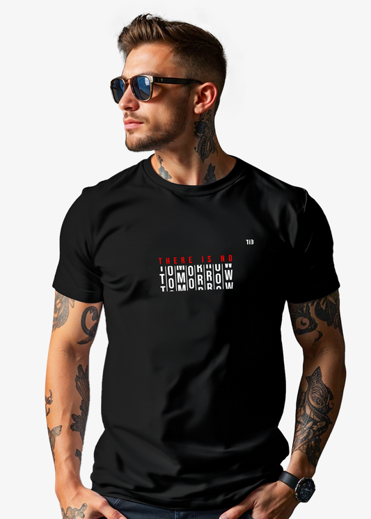 Now or Never | Black T shirt