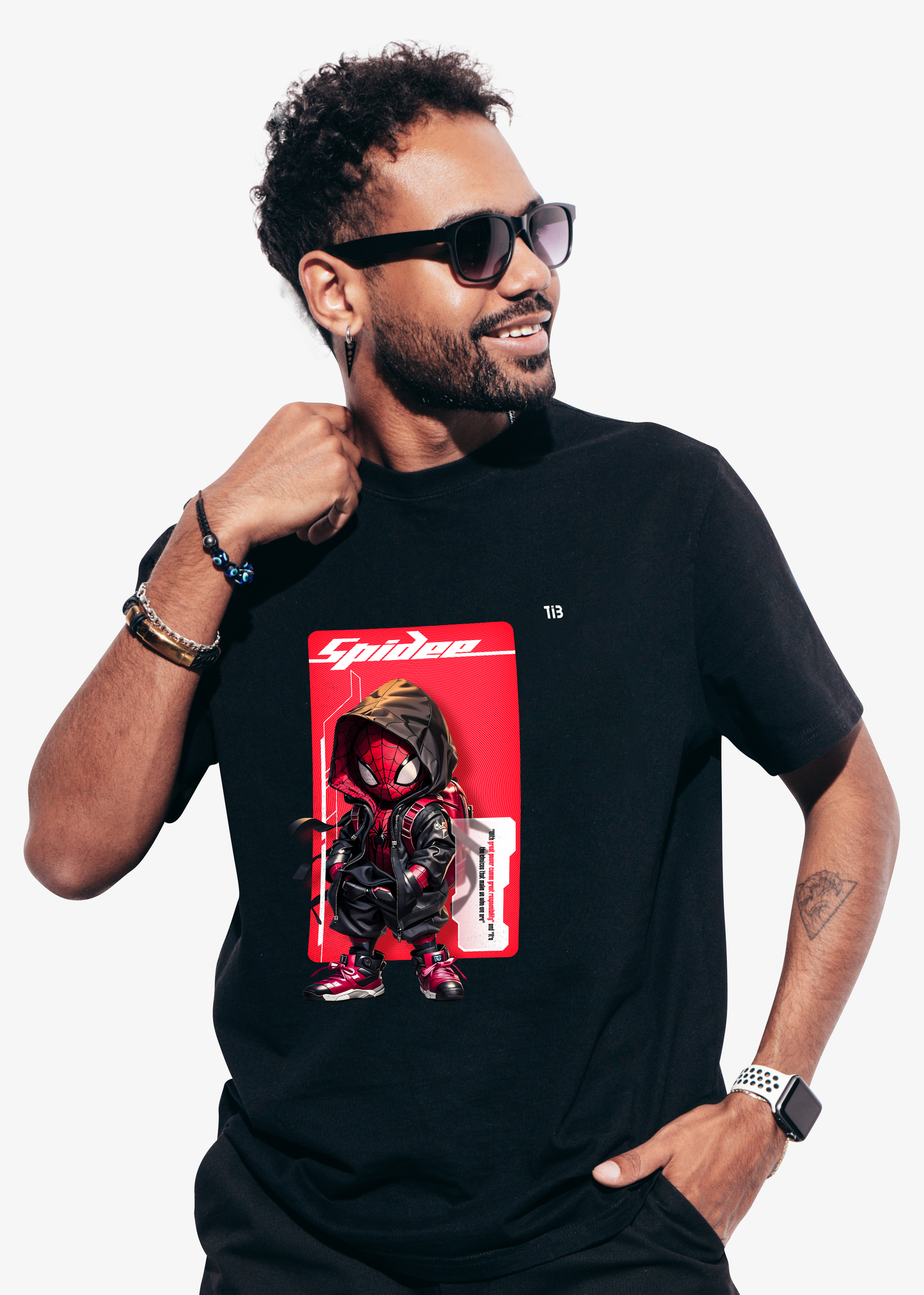 Urban Spidey | Black T shirt