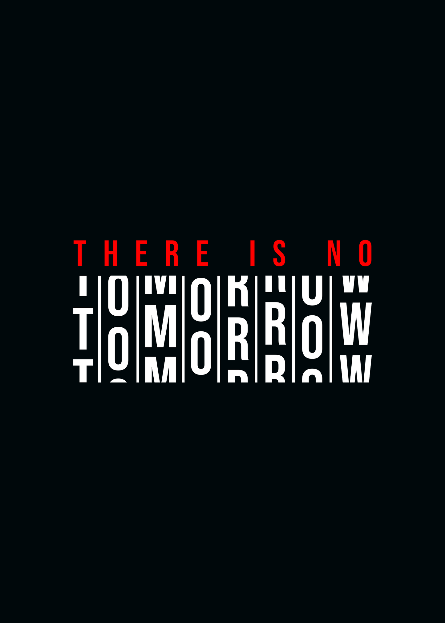 Now or Never | Black T shirt