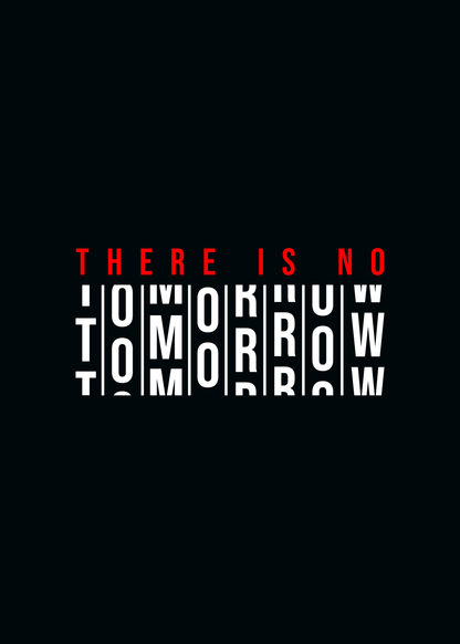 Now or Never | Black T shirt