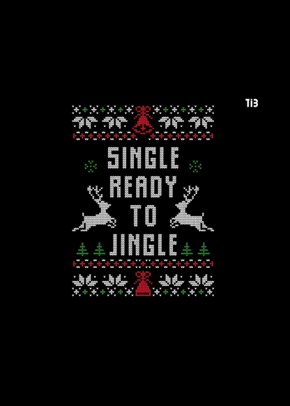 Jingle Bell Rockers |Black T shirt